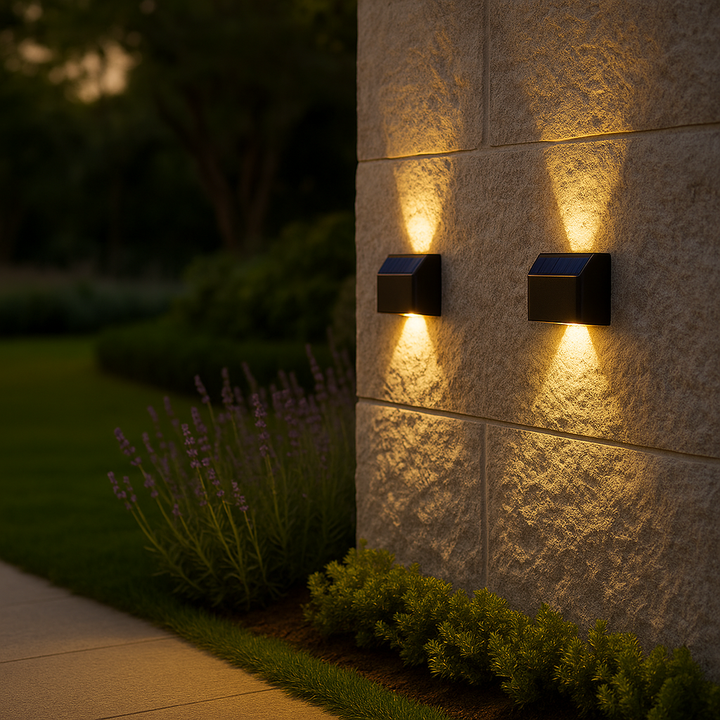 Solar LED Outdoor Wall Light