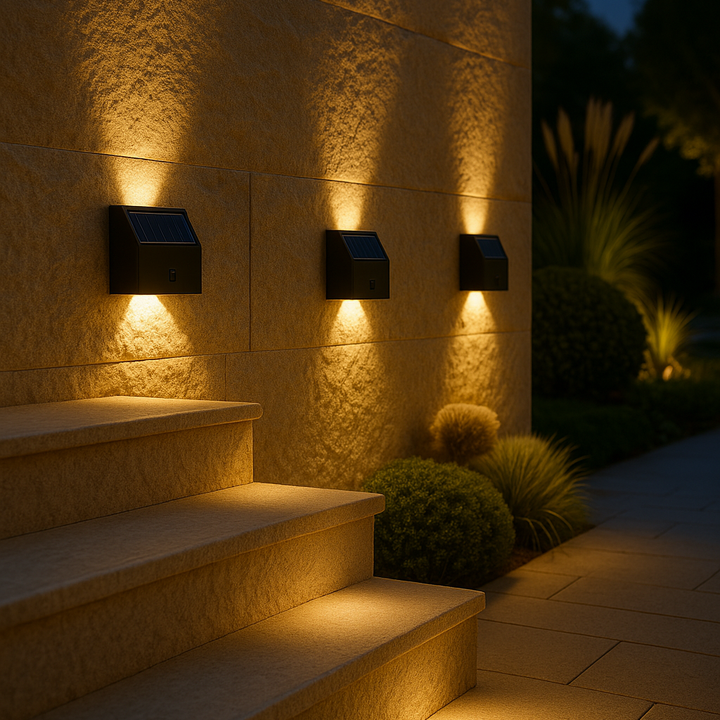 Solar LED Outdoor Wall Light