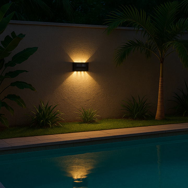 Solar LED Outdoor Wall Light