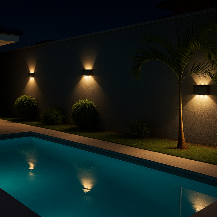 Solar LED Outdoor Wall Light