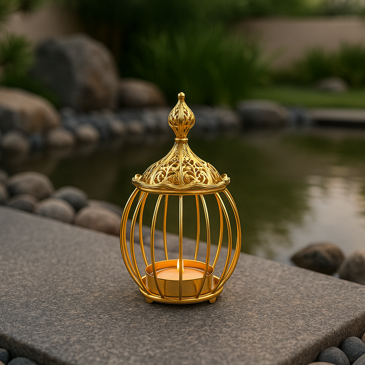 Gold Incense Burner